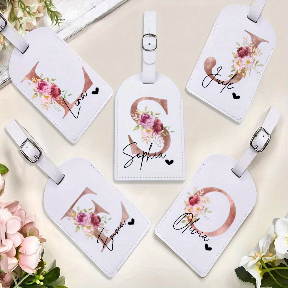 Personalized PU Luggage Tag Fa - Travel Accessories Personalised ulasan dan harga