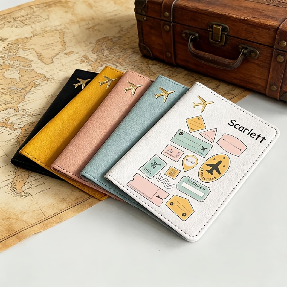 Custom Name & Initial Passport - Travel Accessories Personalised ulasan dan harga