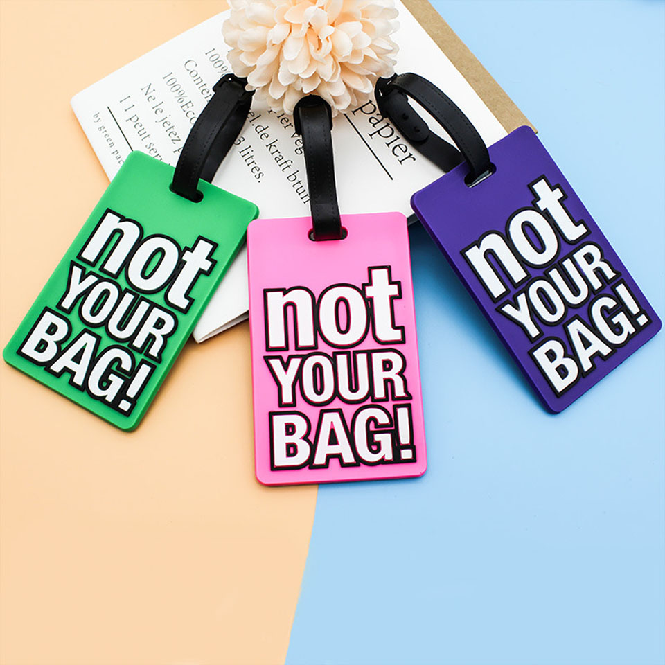 Creative Letter Not Your Bag T - Travel Accessories B&M ulasan dan harga