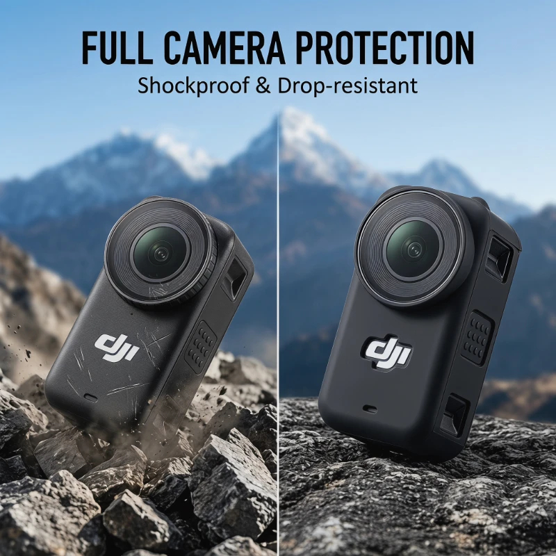 Anti Drop Anti Scratch Silicon - Travel Vlog Accessories ulasan dan harga