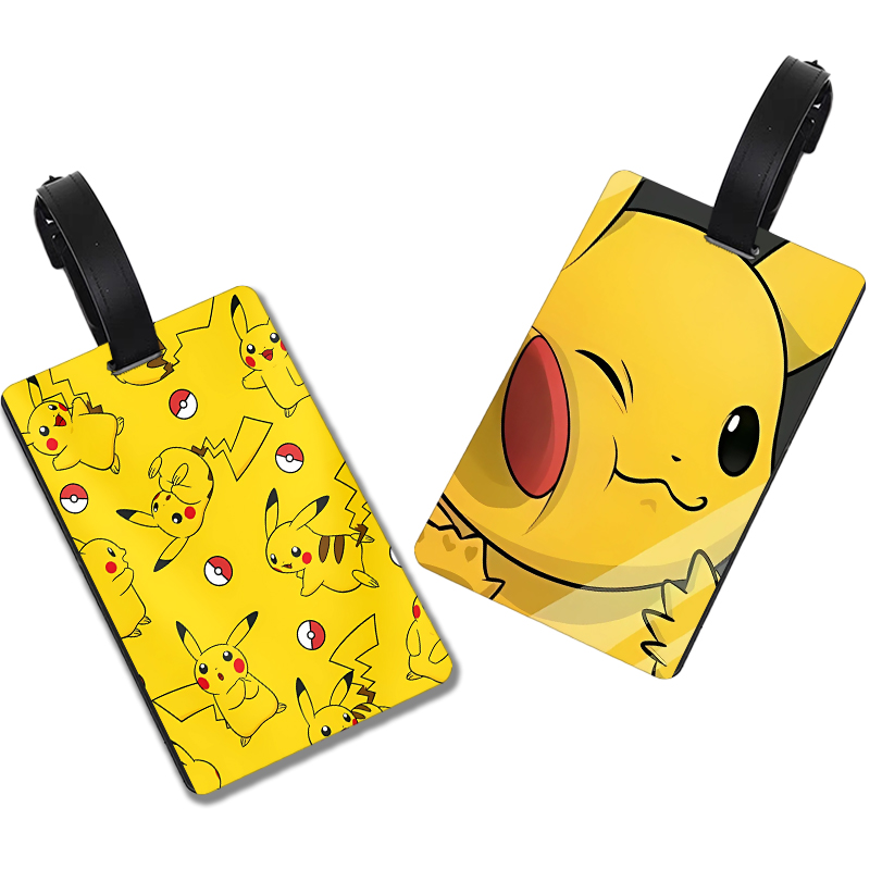 Pokemons Cartoon Luggage Tag K - Travel Accessories Gifts ulasan dan harga