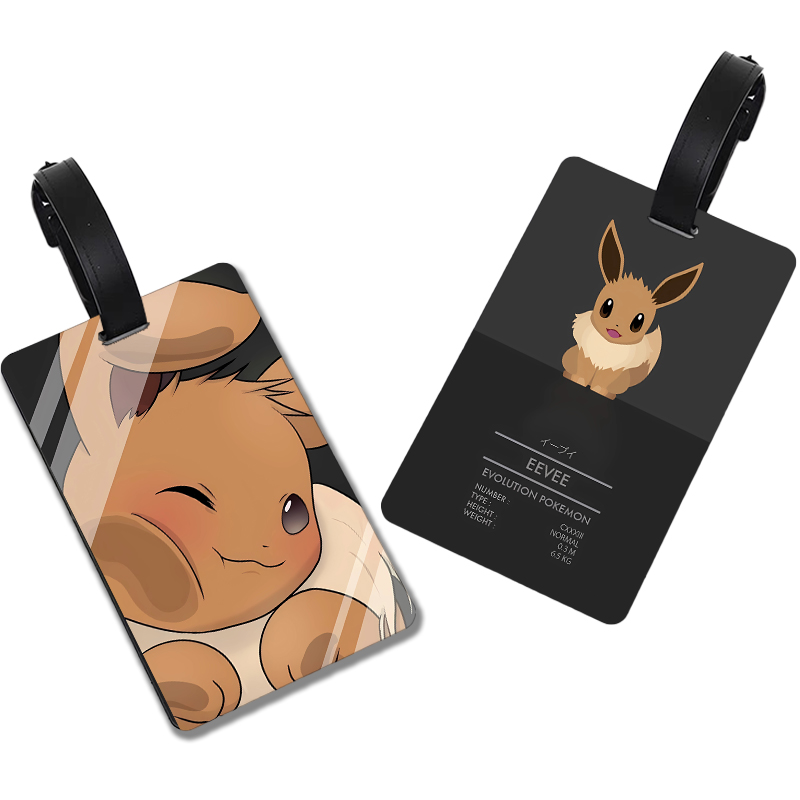 Pokemons Cartoon Luggage Tag K - Travel Accessories Gifts ulasan dan harga