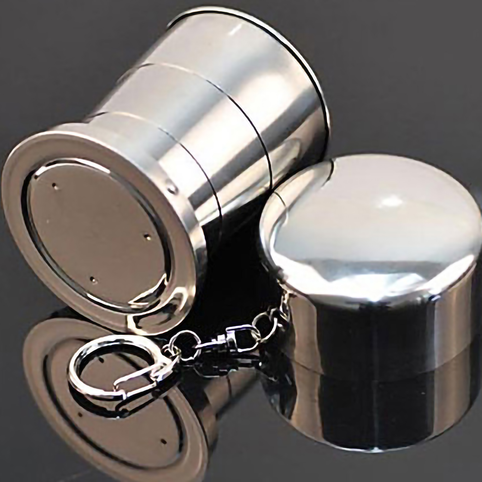 Portable 75ml stainless steel  - Water Bottle Collapsible ulasan dan harga