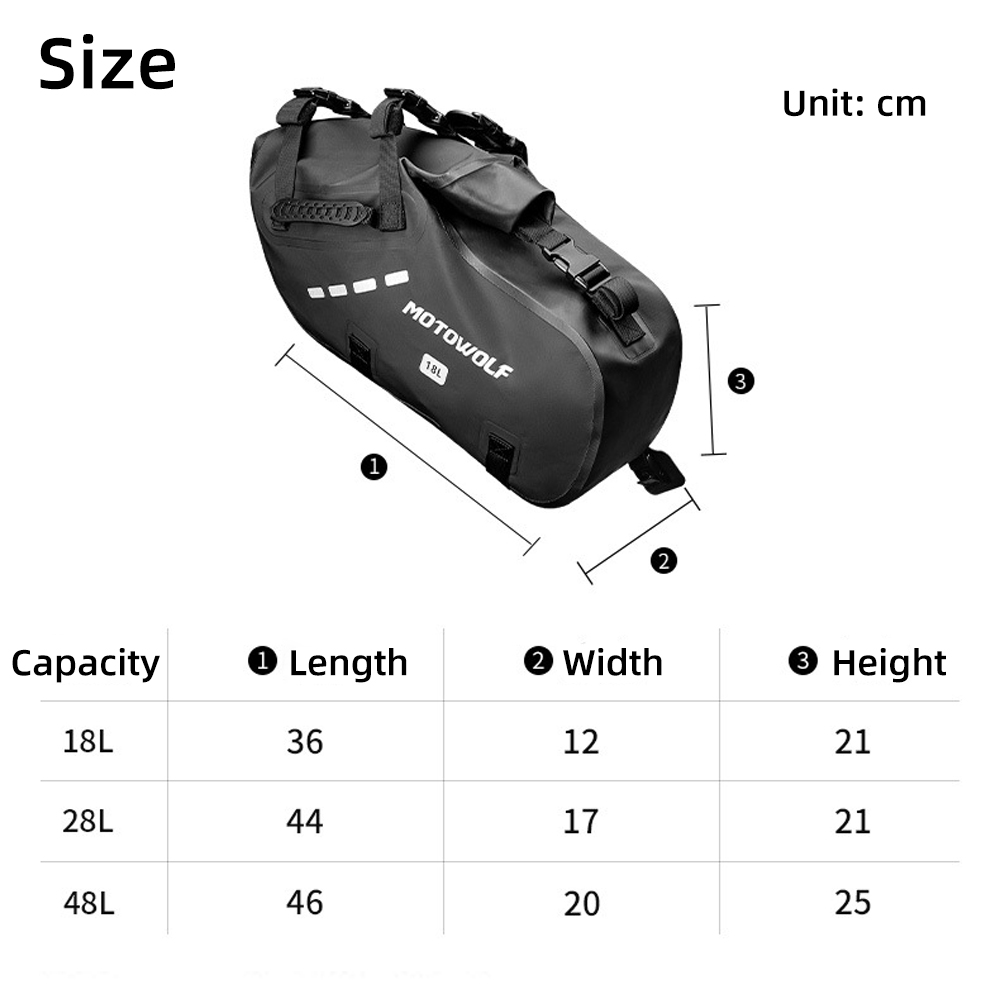 Waterproof Motorcycle Saddle B - Travel Accessories B&M ulasan dan harga