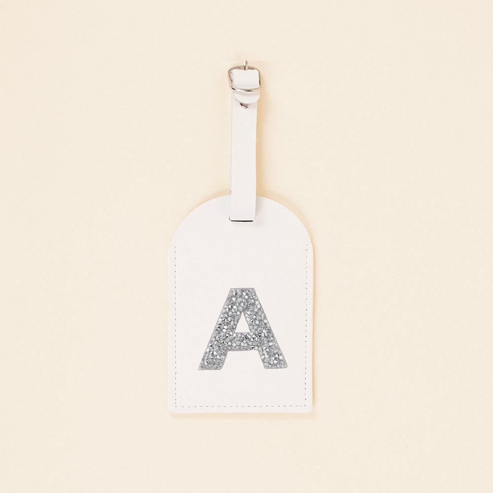 A-Z Rhinestone Monogram Leathe - Travel Accessories B&M ulasan dan harga