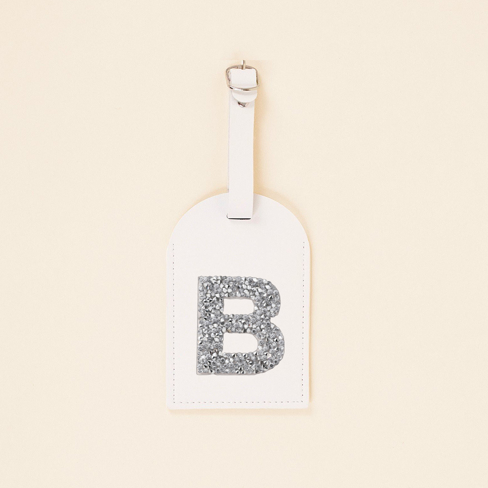 A-Z Rhinestone Monogram Leathe - Travel Accessories B&M ulasan dan harga