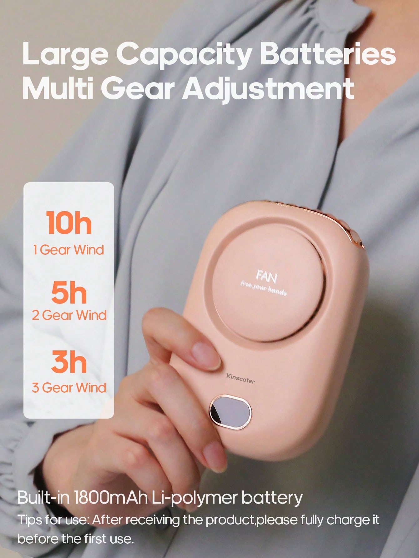 kinscoter 1PC Rechargeable 180 - Travel Accessories Nz ulasan dan harga