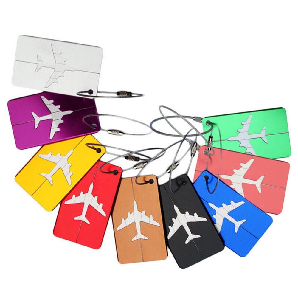 Aluminium Travel Luggage Tags  - Travel Accessories B&M ulasan dan harga