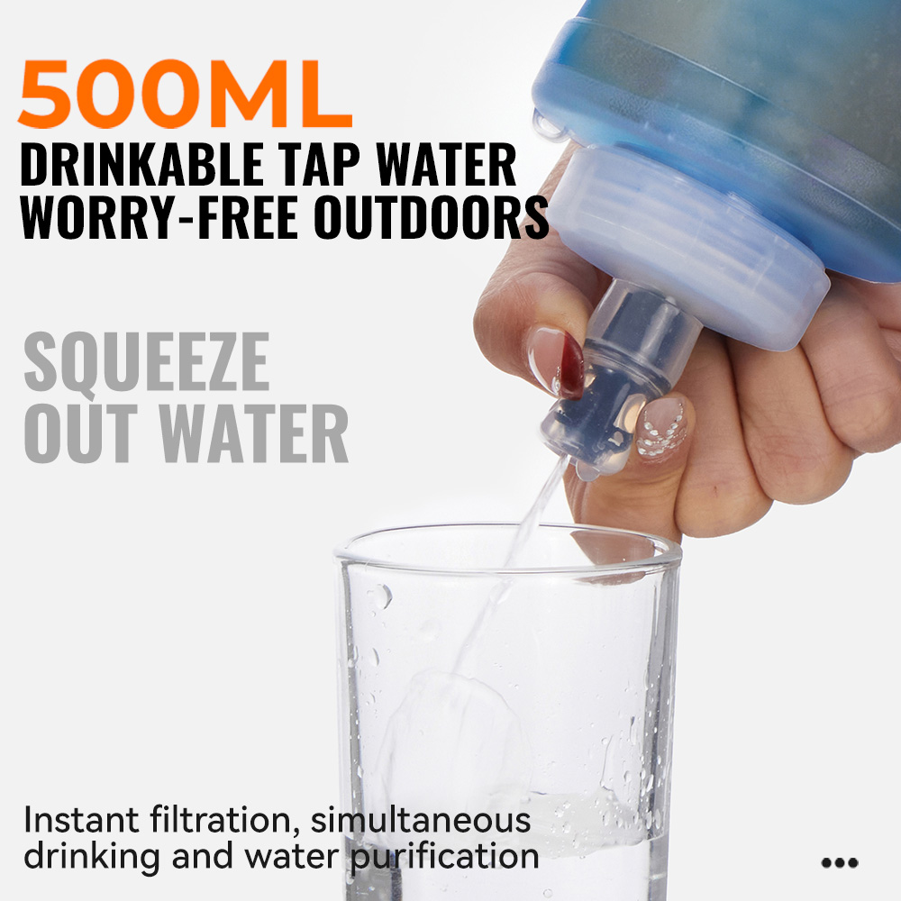 WRELS Water Filter Bottle Coll - Water Bottle Collapsible ulasan dan harga