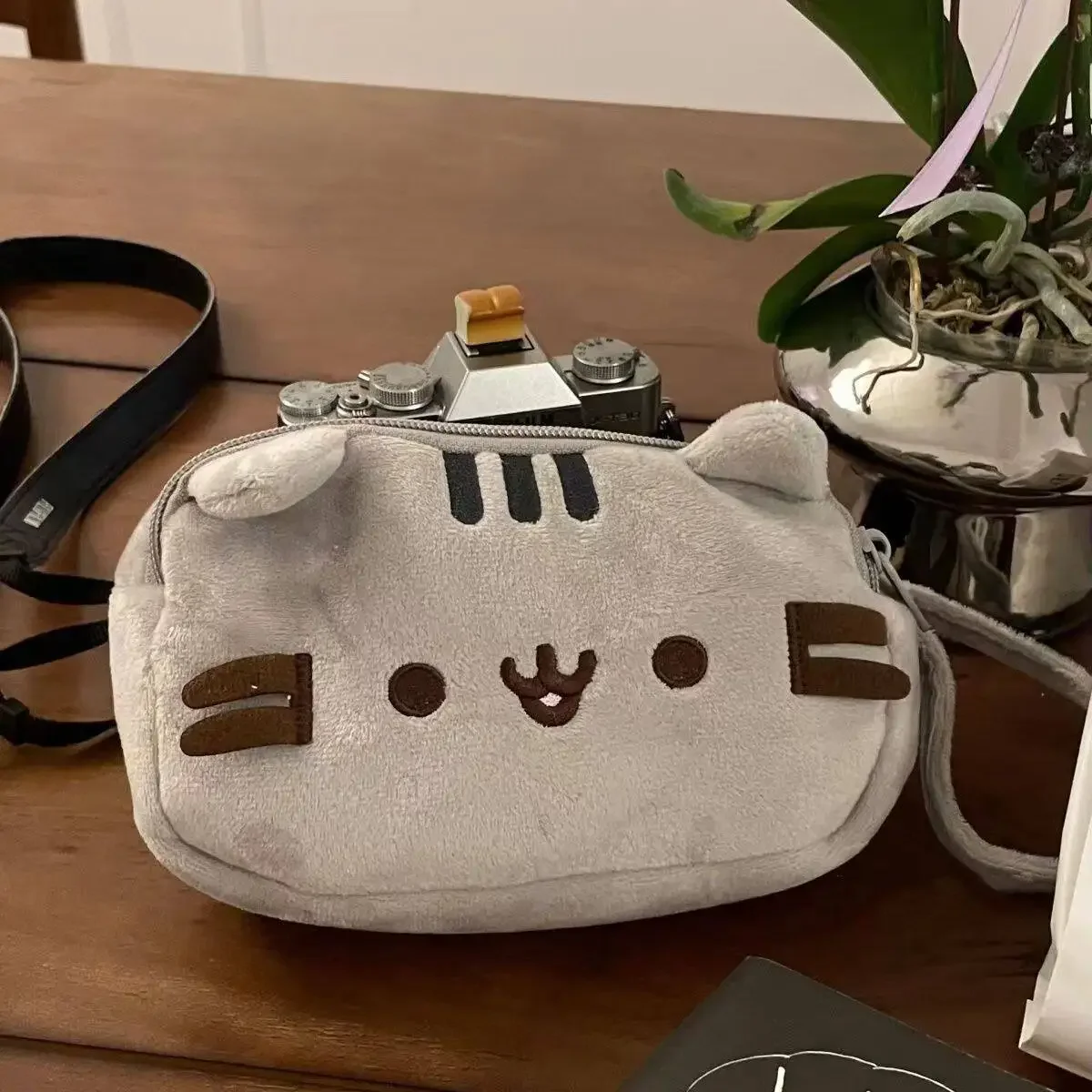 Cute Pusheen Pencil Case Carto - Travel Accessories B&M ulasan dan harga