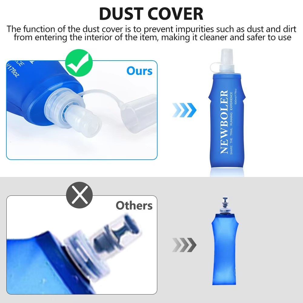 NEWBOLER 250ml/500ml Outdoor C - Water Bottle Collapsible ulasan dan harga