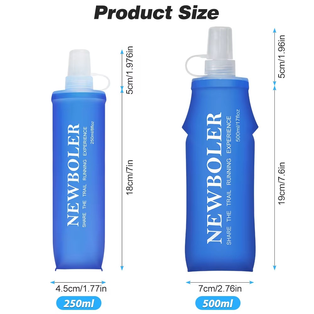 NEWBOLER 250ml/500ml Outdoor C - Water Bottle Collapsible ulasan dan harga