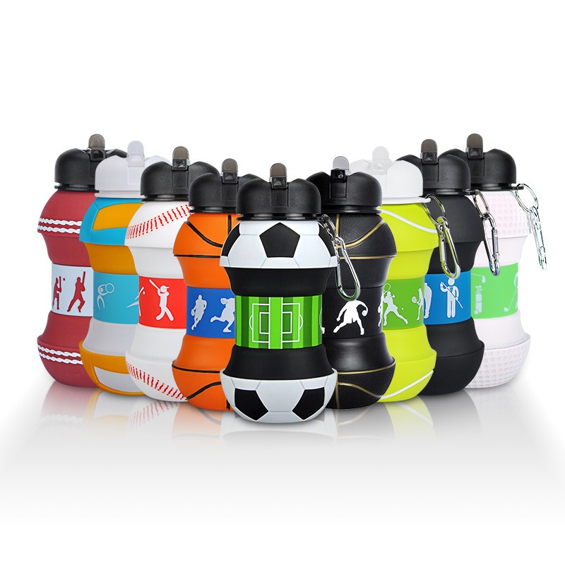 Football Silicone Collapsible  - Water Bottle Collapsible ulasan dan harga