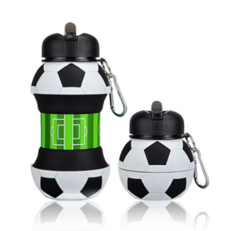 Football Silicone Collapsible  - Water Bottle Collapsible ulasan dan harga
