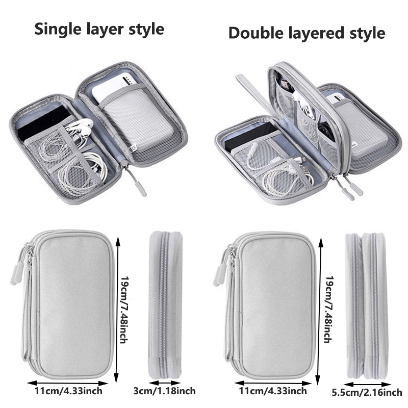 Multi-Color Portable Travel Di - Cable Organizer Travel ulasan dan harga