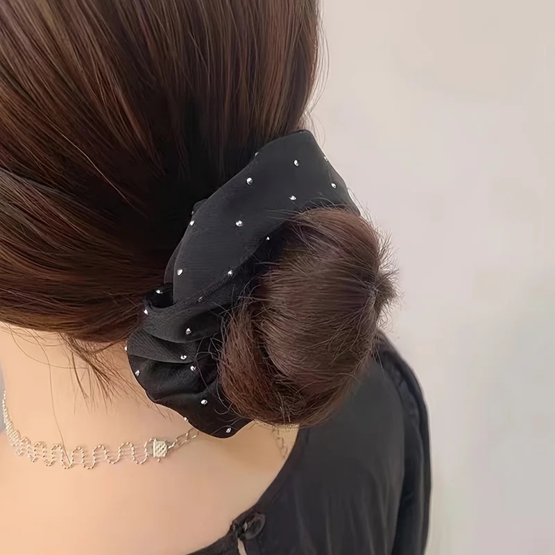 1/3PCS Satin Scrunchies with R - Travel Accessories Comfort ulasan dan harga